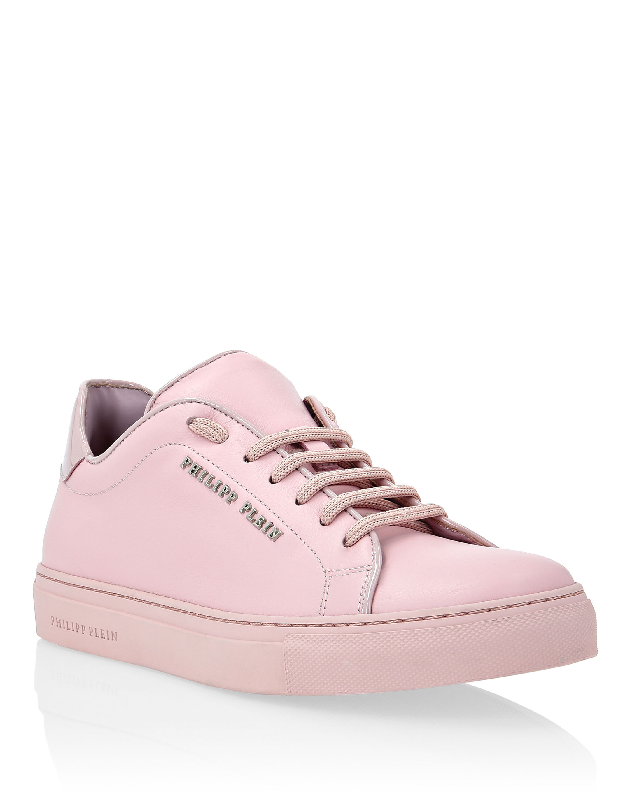 Leather Lo Top Sneakers Iconic Plein Philipp Plein