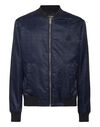 Nylon Bomber Jacquard Monogram