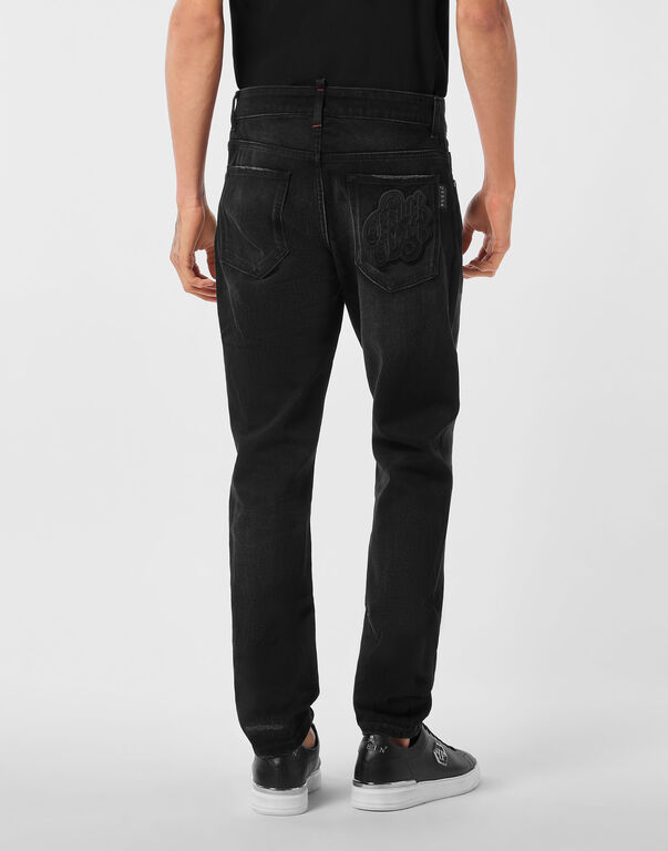 Denim Trousers Super Straight Cut Turbo Titan