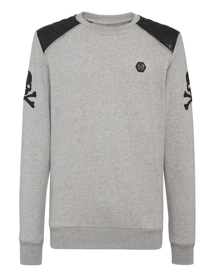 Zip Chain Sweatshirt LS Gothic Plein