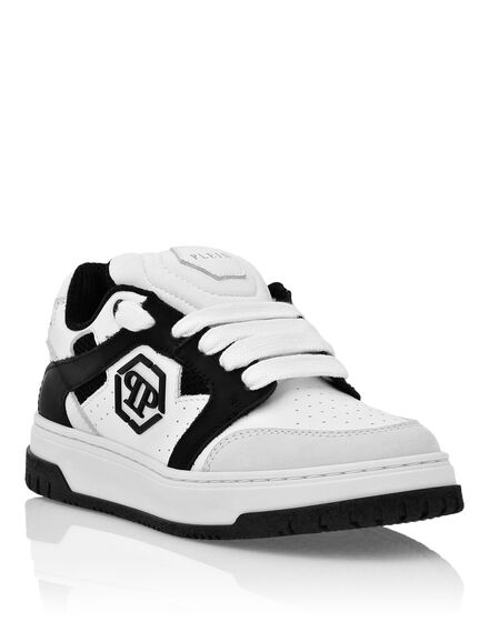 Lo-Top Sneakers Mix Materials