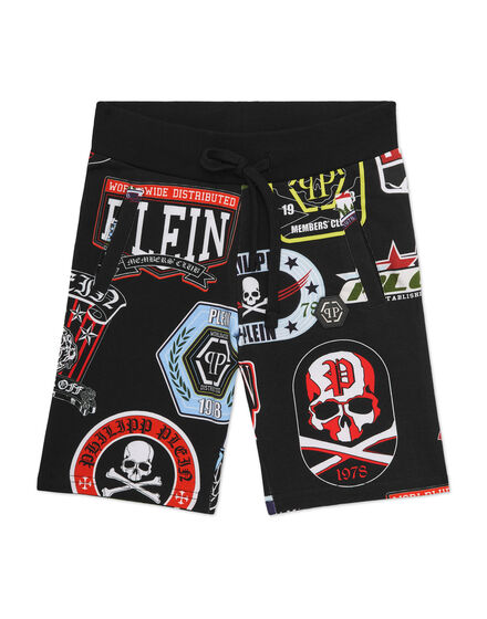 Jogging Shorts Strass Patches