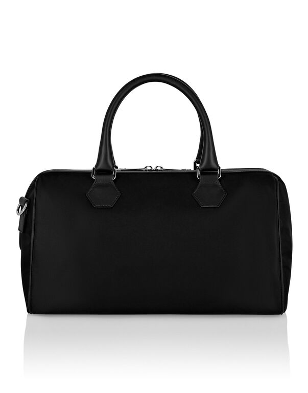 Nylon Big Travel Bag Iconic Plein