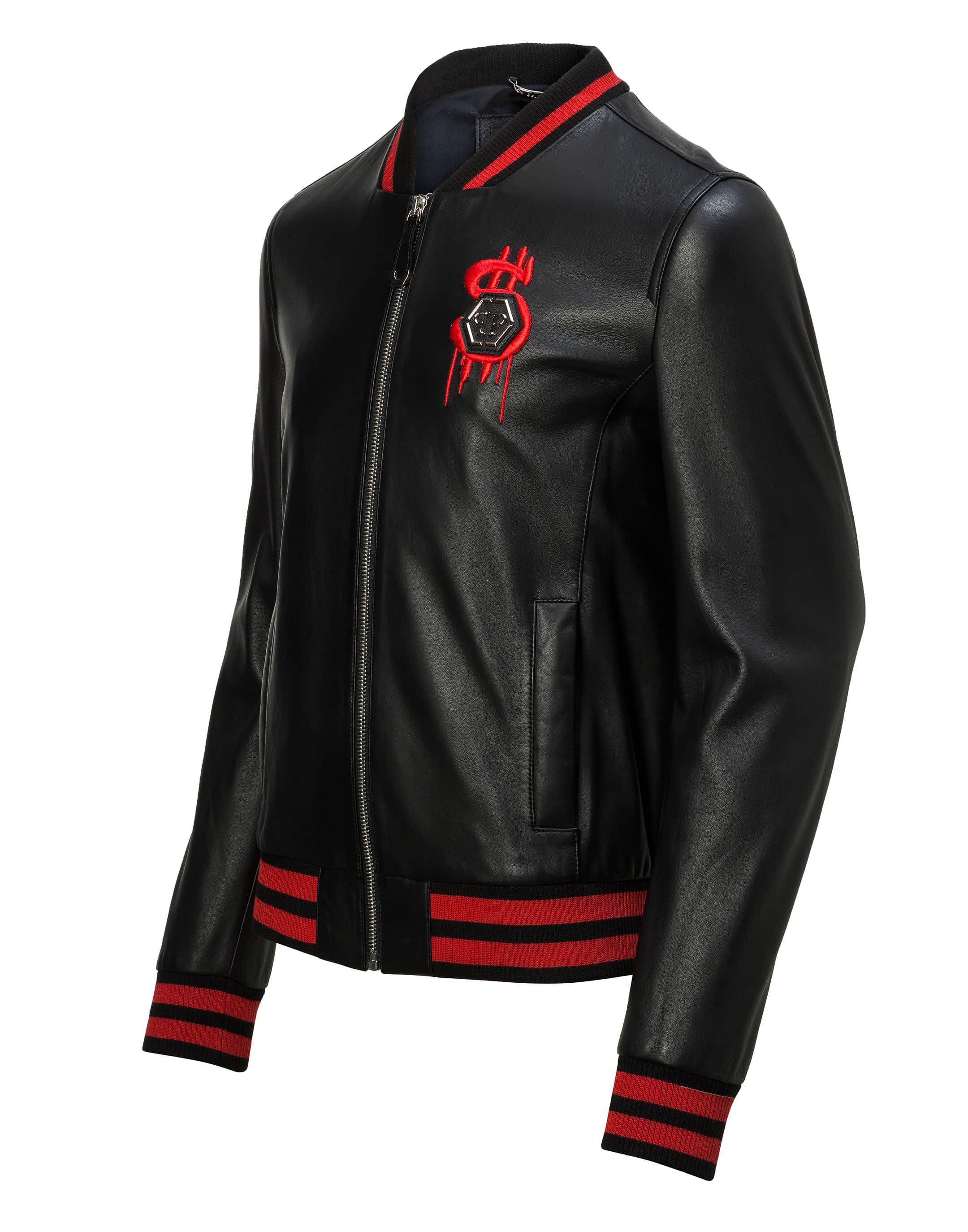 Philipp plein top jacket red