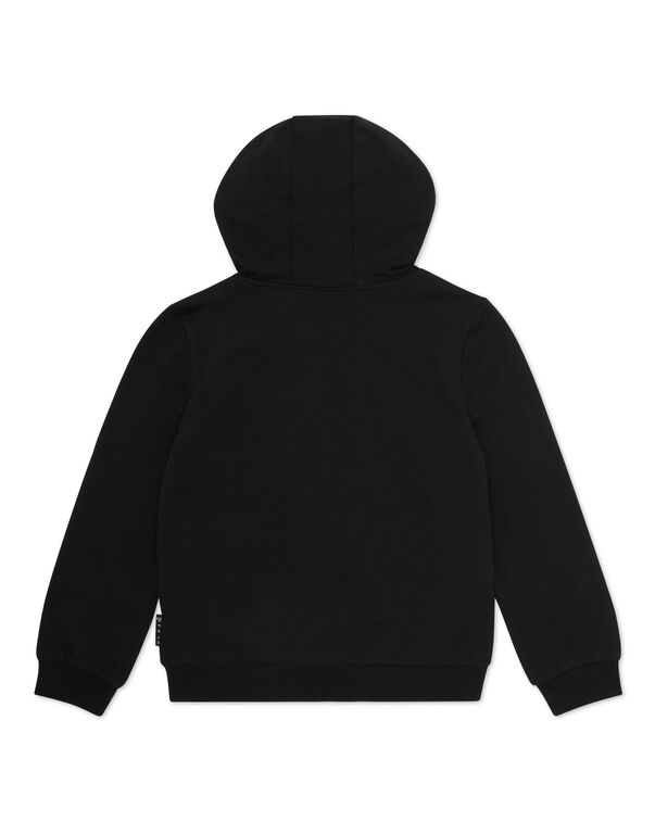 Hoodie Sweatshirt Strass Teddy Bear