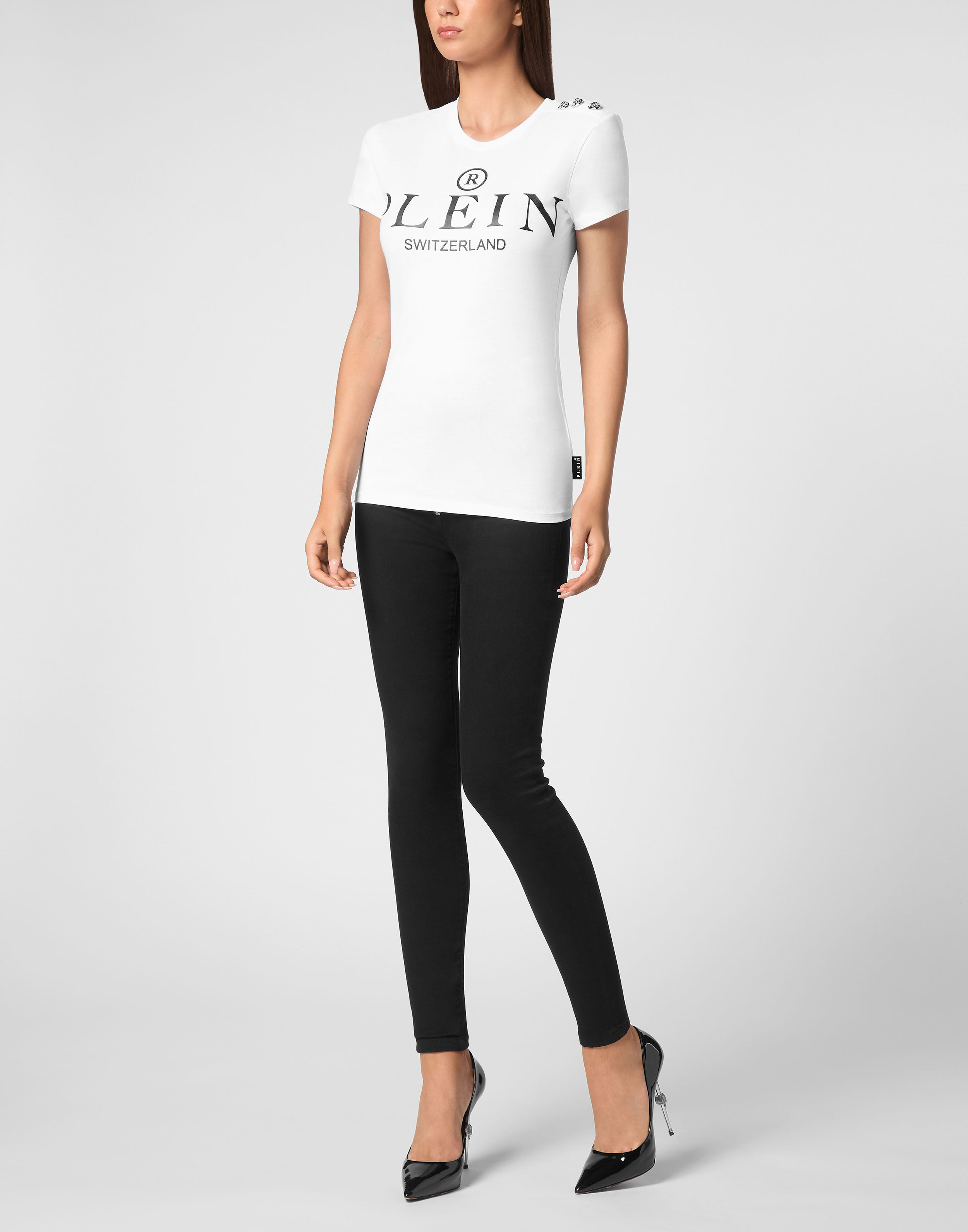 T Shirt Sexy Pure Round Neck SS Iconic Plein Philipp Plein