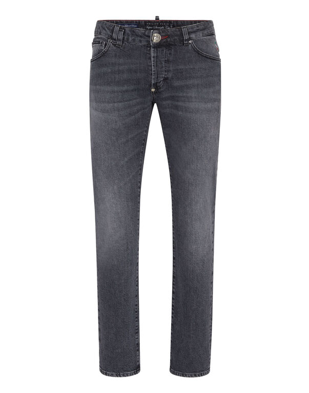 Denim Trousers Super Straight Cut Tattoo