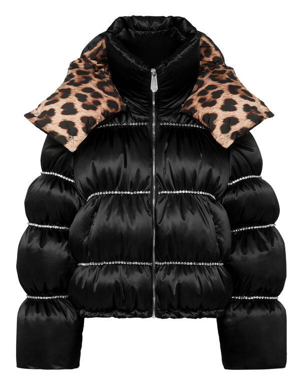 Flame Quilted Puffer