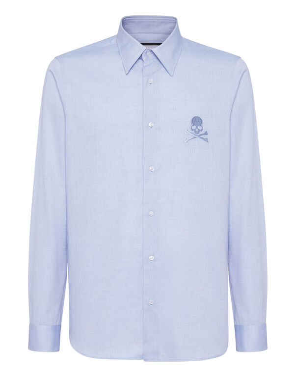 Regular Fit Shirt Herringbone