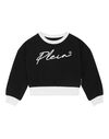 Cropped Sweatshirt Round Neck LS Signature
