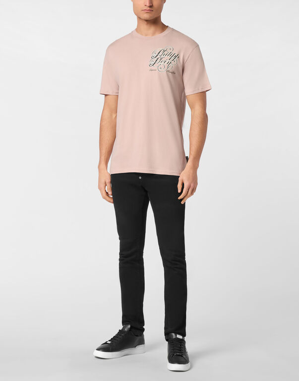 T-shirt Round Neck Club The course Stones