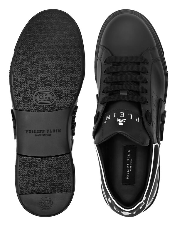 Nappa Leather Sneakers Low Top Hexagon