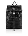 Crocco Printed Tote Backpack Monogram