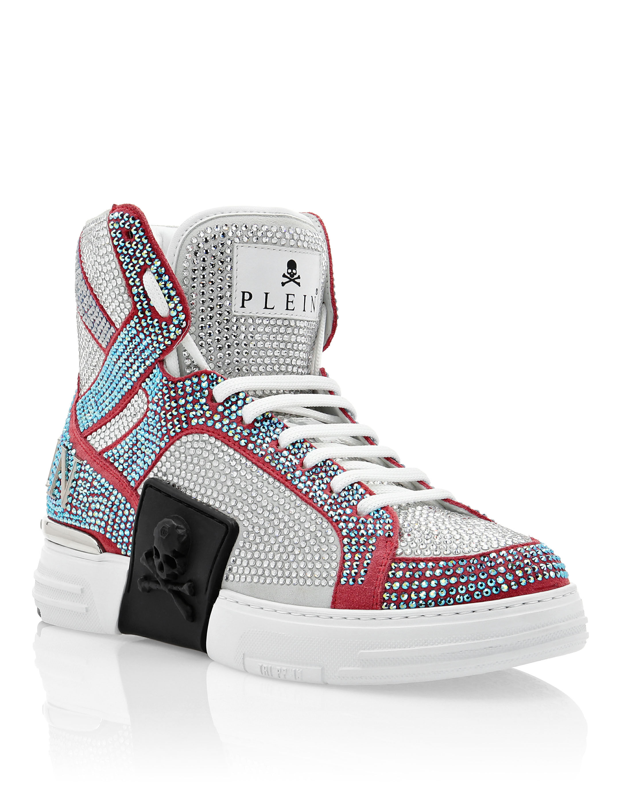 Philipp plein cheap crystal sneakers
