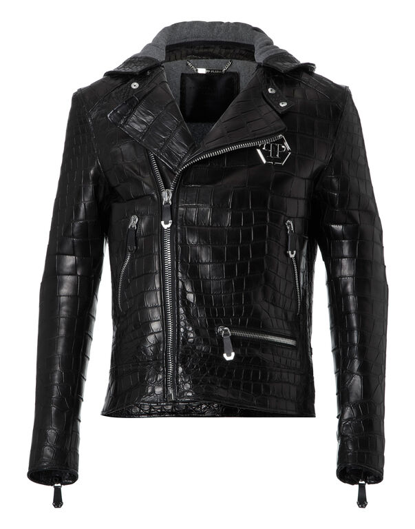 Leather Jacket Herbert Philipp Plein