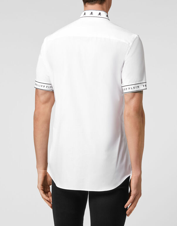 Weekend Cotton Shirt Playboy Cut SS Iconic Plein