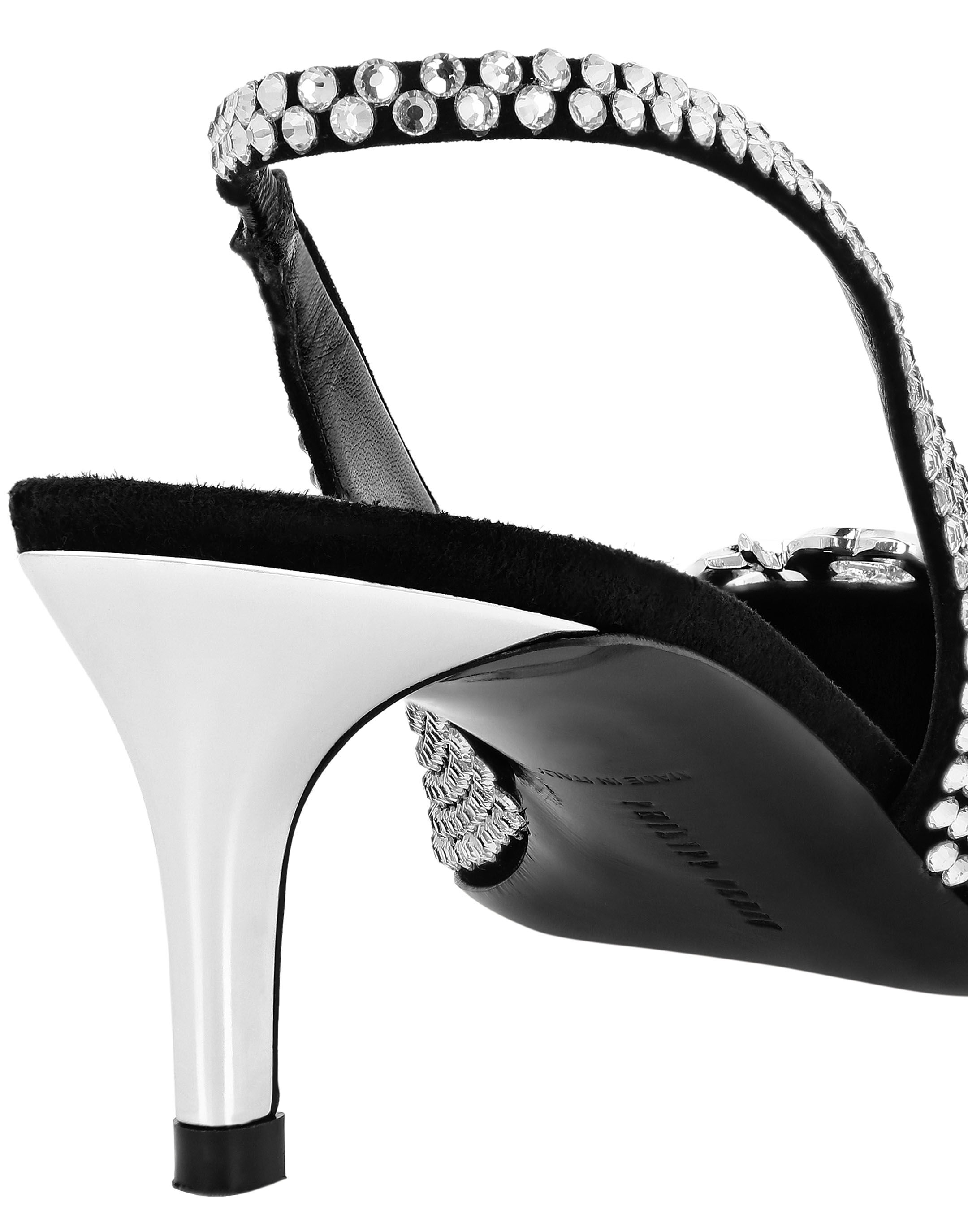 Strass Low Plein Heels Slingback Gothic Plein | Philipp Plein