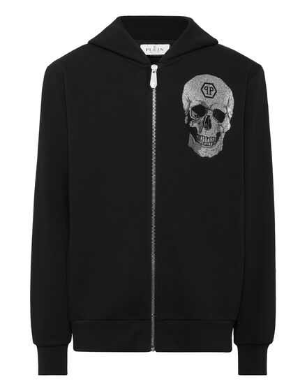 Zip Hoodie Crystal Skull