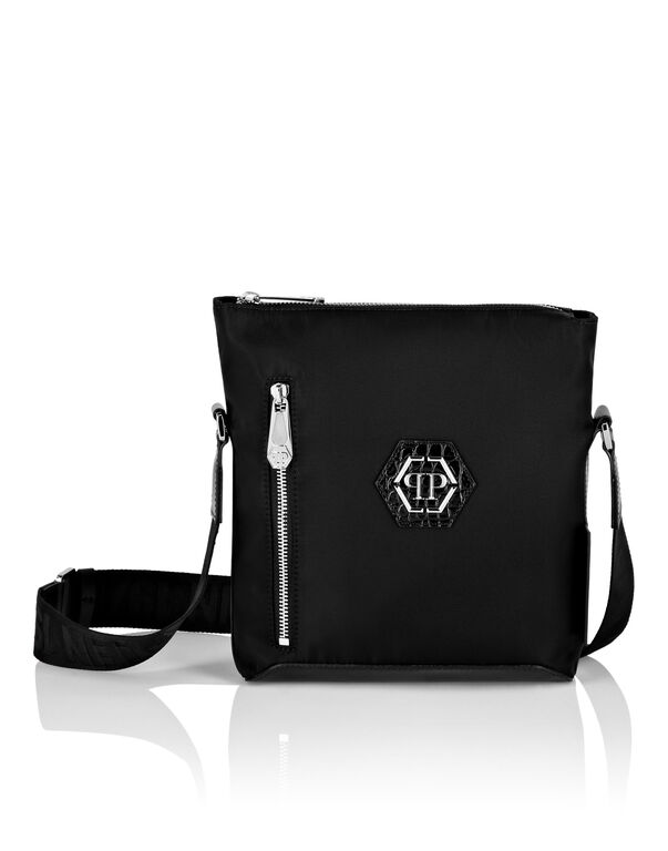 Nylon Cross body Hexagon