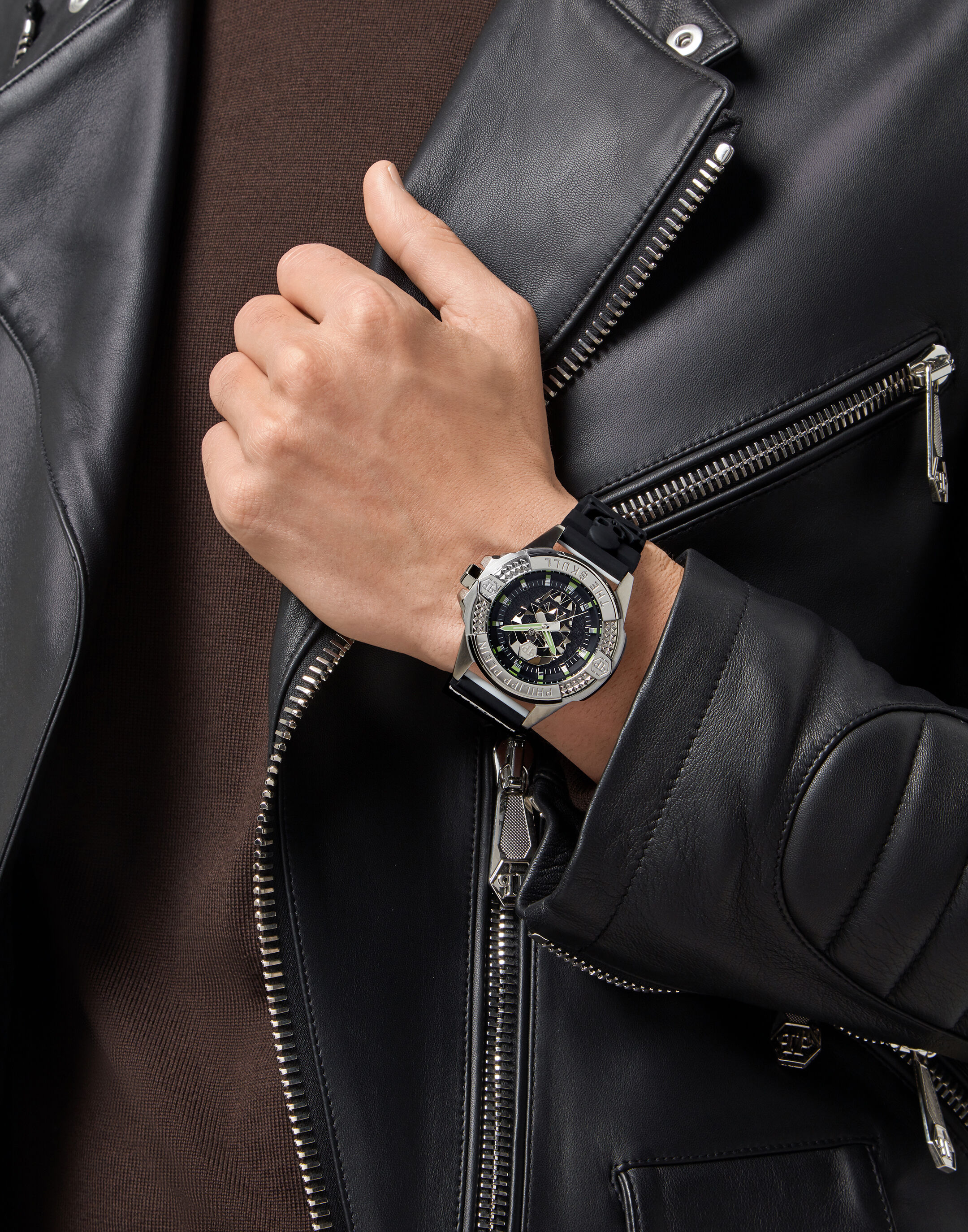 THE KULL TITAN SILVER Watch Philipp Plein