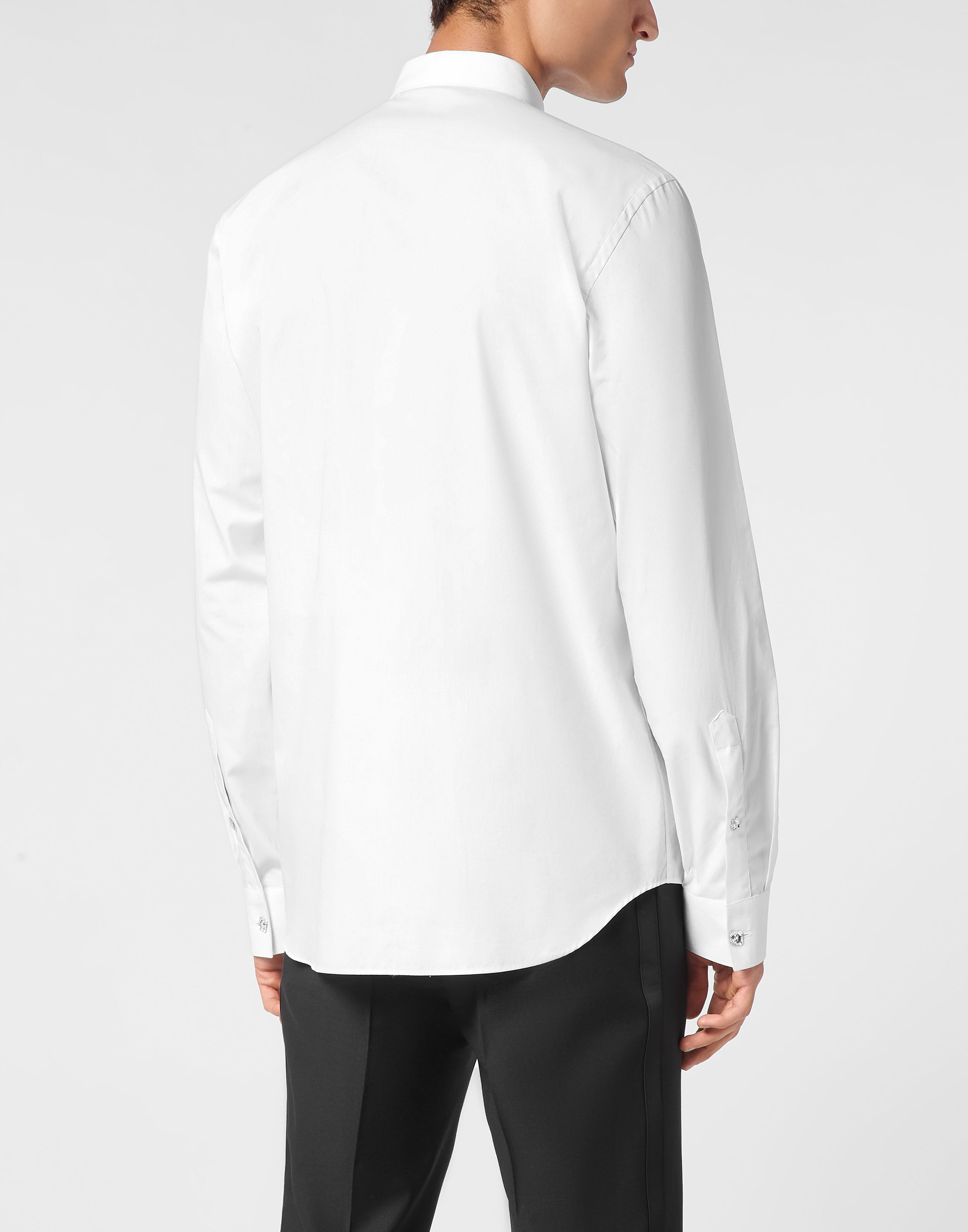 Chemise philipp plein blanche clearance