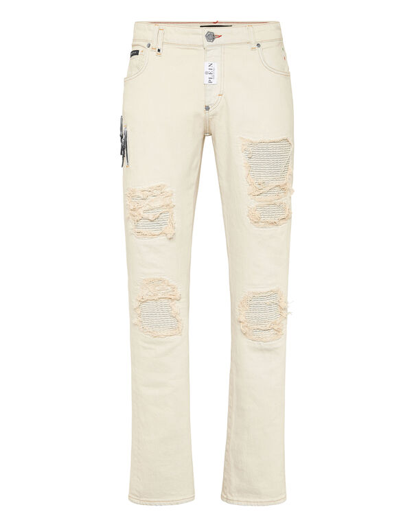 Denim Rock Star Fit Trousers
