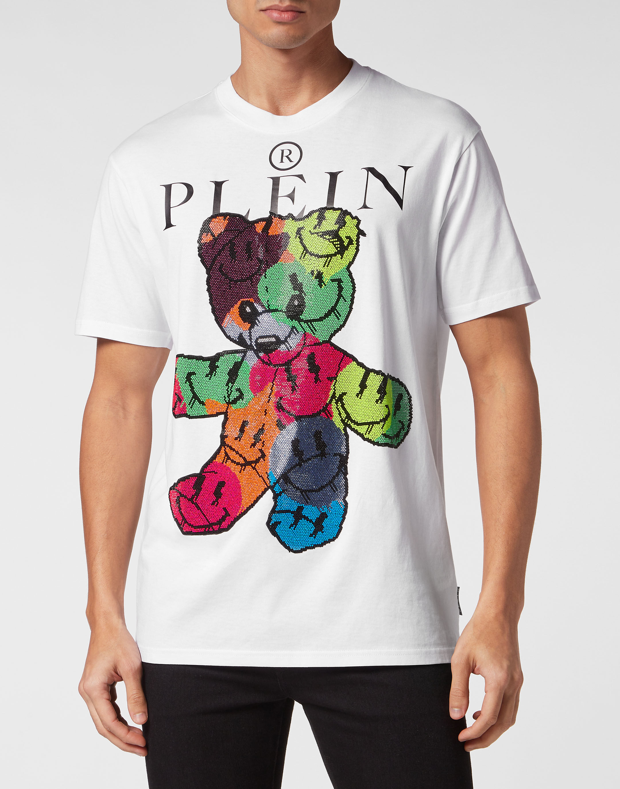 T shirt Round Neck SS Teddy Bear Philipp Plein
