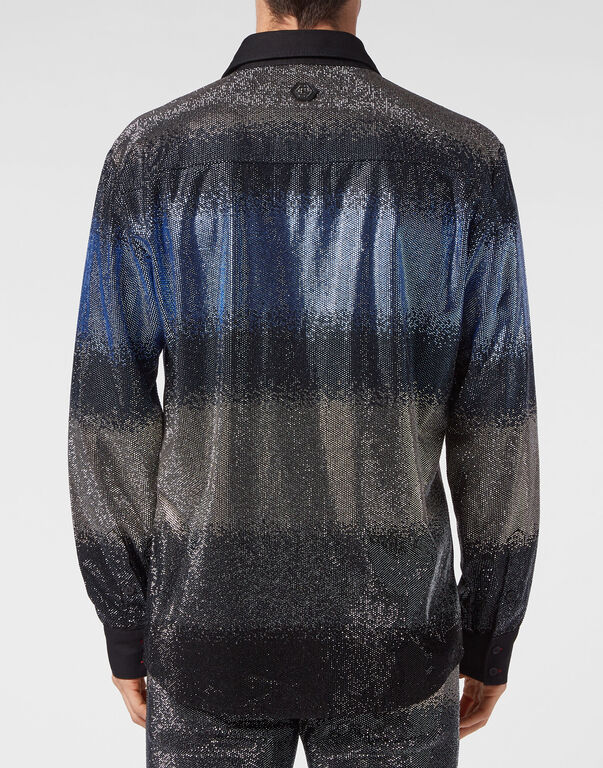 Denim Shirt Crystal