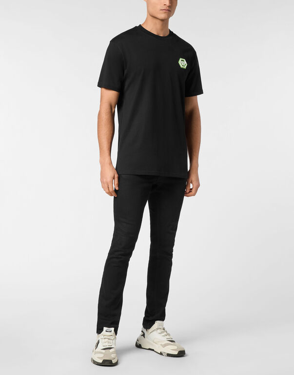 Jersey T-shirt Round Neck SS Iconic Plein