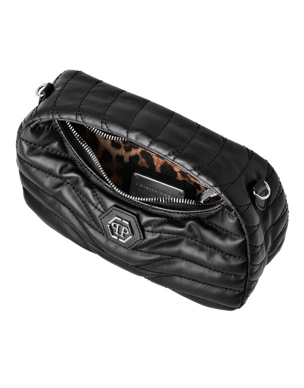Nappa Leather Handle Bag Matelasse