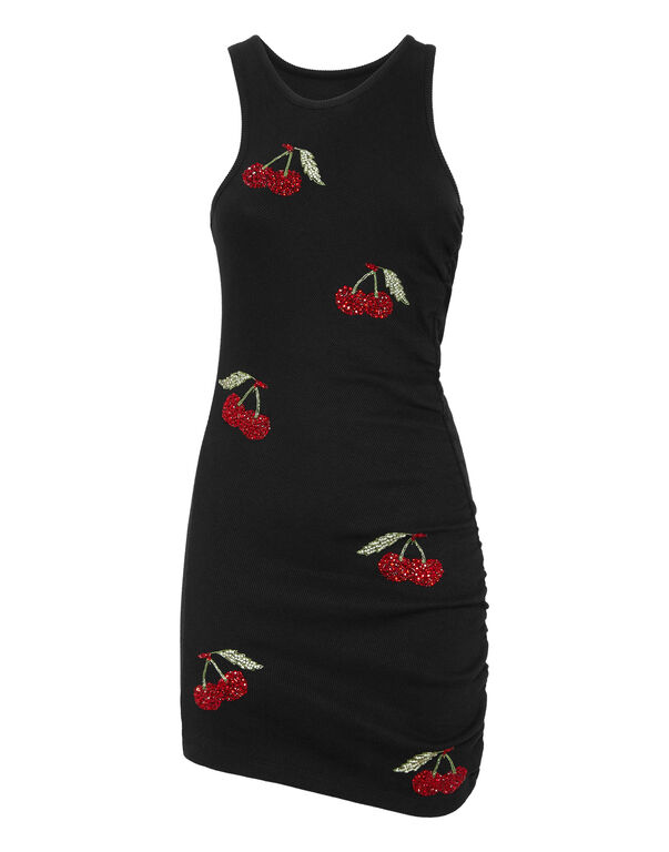 Mini Dress Rib Cherries