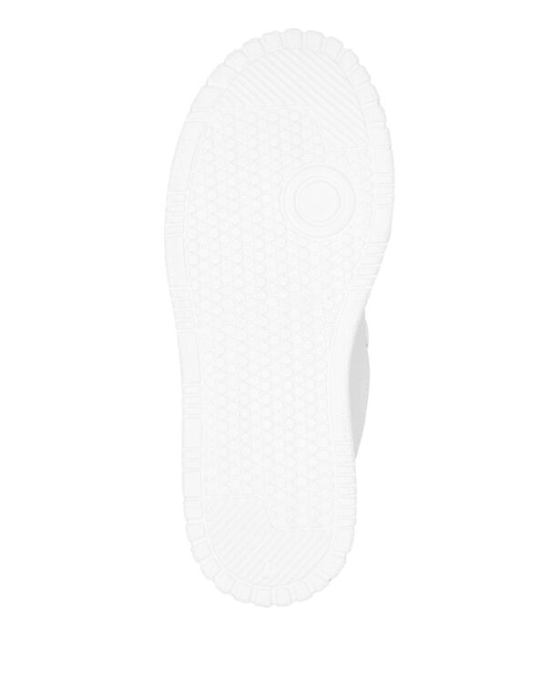 Leather Lo-Top Sneakers Hexagon