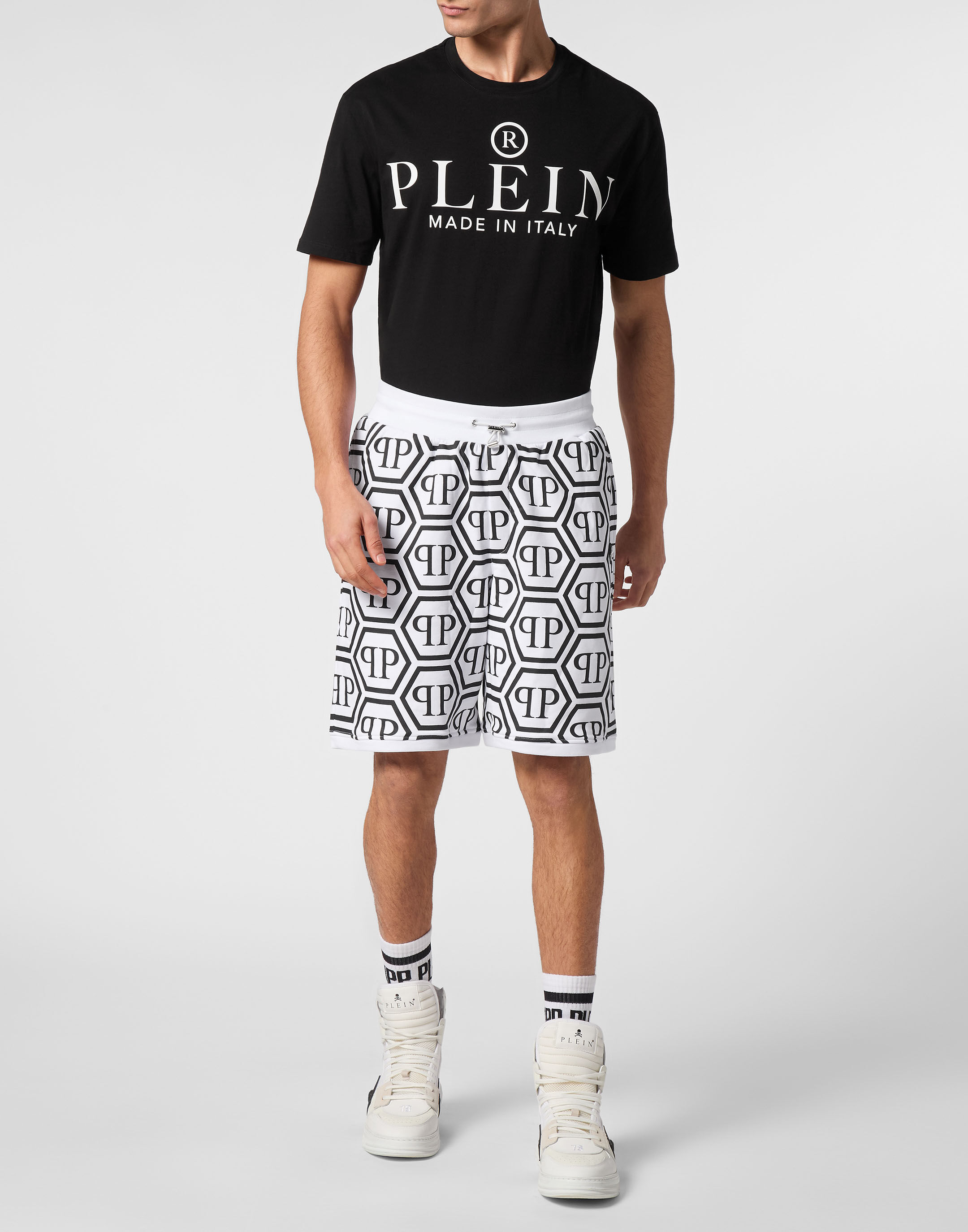 Jogging Shorts Monogram Philipp Plein