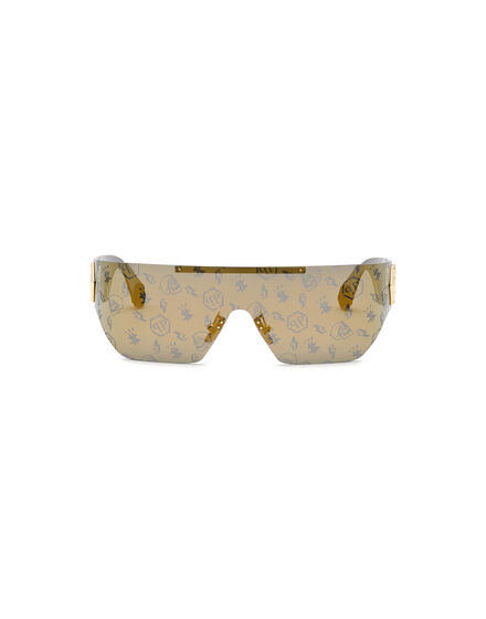 Sunglasses Shield Plein Hero Hexagon