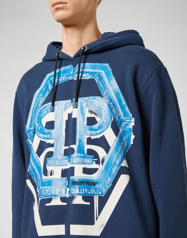 Hoodie sweatshirt Hexagon
