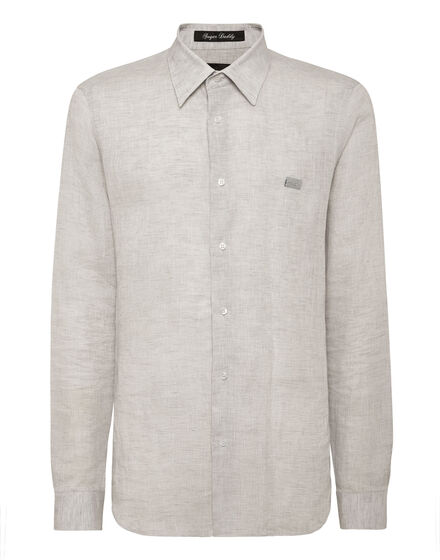 Linen Shirt Sugar Daddy Cut LS