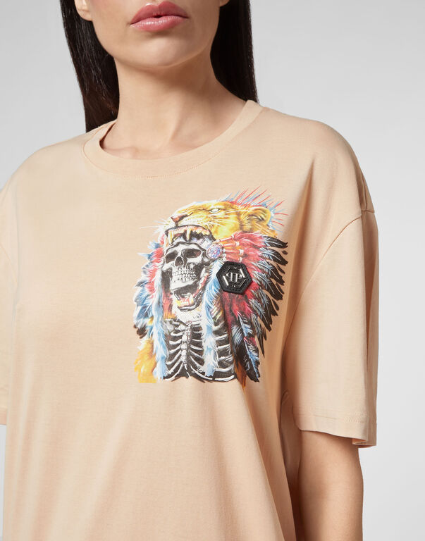 T-shirt Round Neck SS stones Navajo