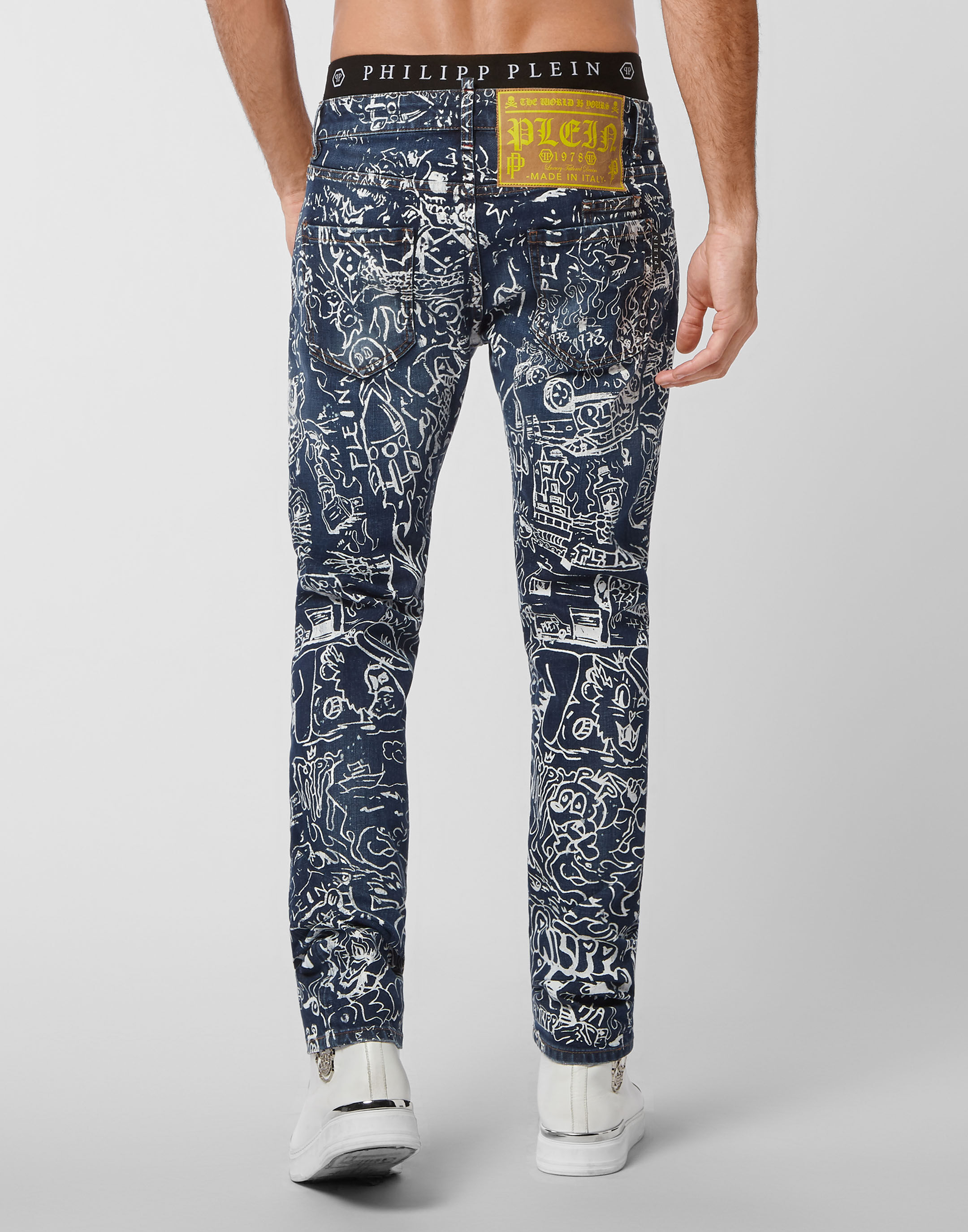 Philipp plein on sale jeans uomo