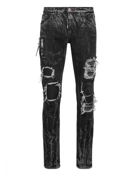 stijfheid Publicatie heuvel Denim Trousers Rock Star fit | Philipp Plein