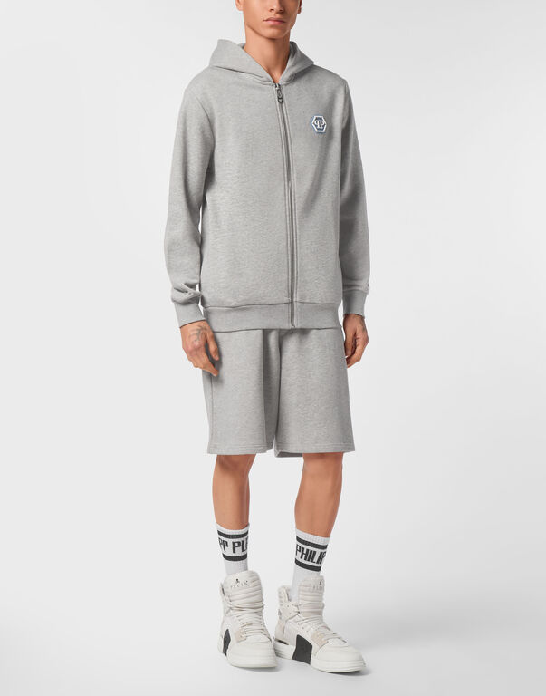 Hoodie Sweatjacket LS Iconic Plein