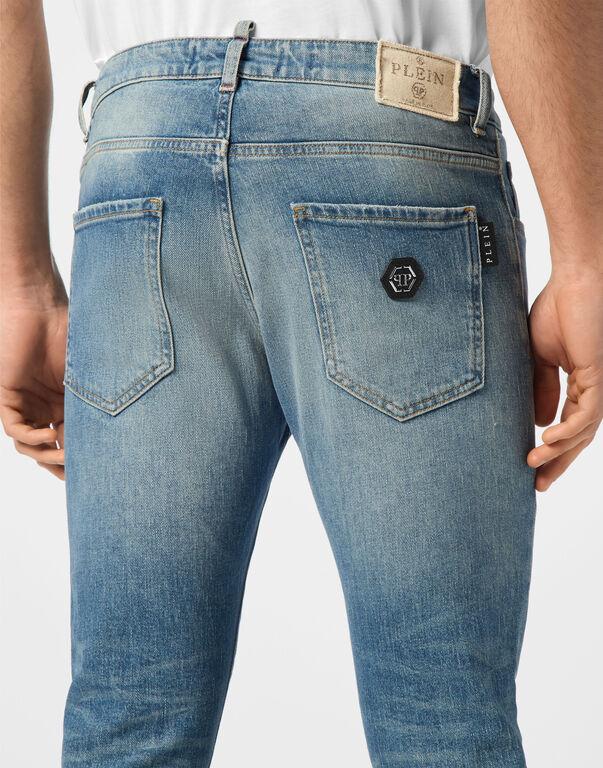 Denim Trousers Skinny 5 Pockets