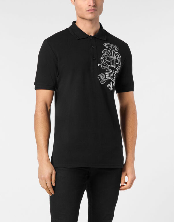 Polo Shirt SS Strass Tattoo