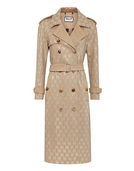 Trench Coat Strass Monogram