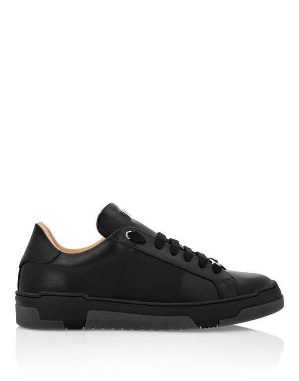 Leather Lo-Top Sneakers Monogram