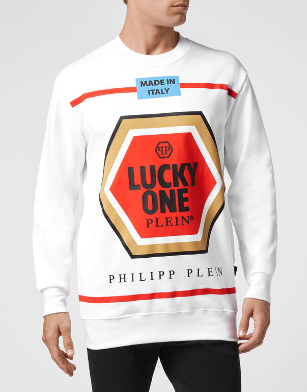 Sweatshirt LS print Lucky One