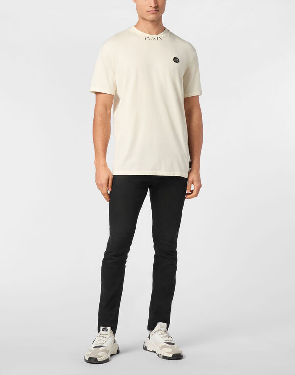 T-shirt Round Neck SS Basic Old Dye