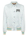Satin Coster Jacket Supercars Checkered