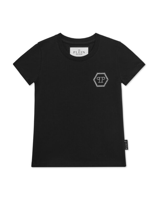 T-shirt Round Neck SS Embossed