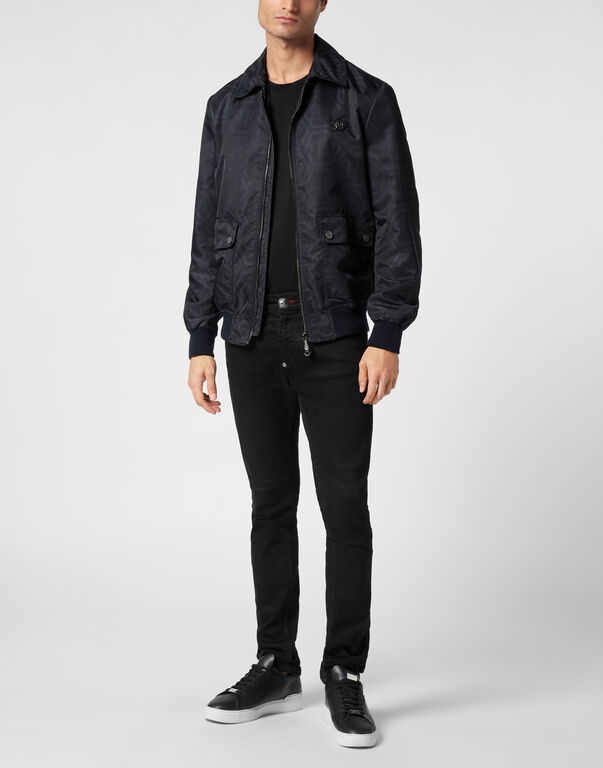 Nylon Coster Bomber Monogram