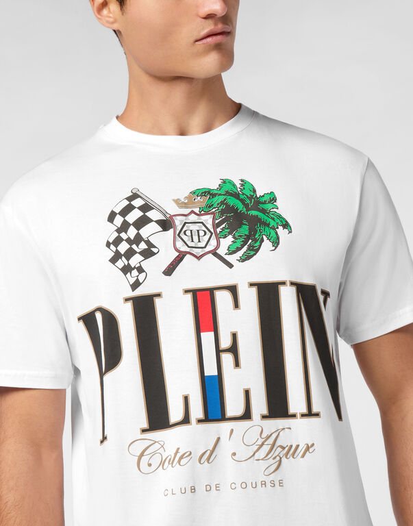T-shirt Round Neck SS Cote D Azur Plam